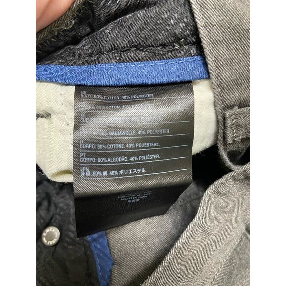 Volcom Mens Shorts‎ Size 30 VMonty Charcoal Heather Gray Cotton Blend - Picture 8 of 9